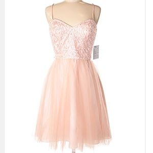 Pink formal dress